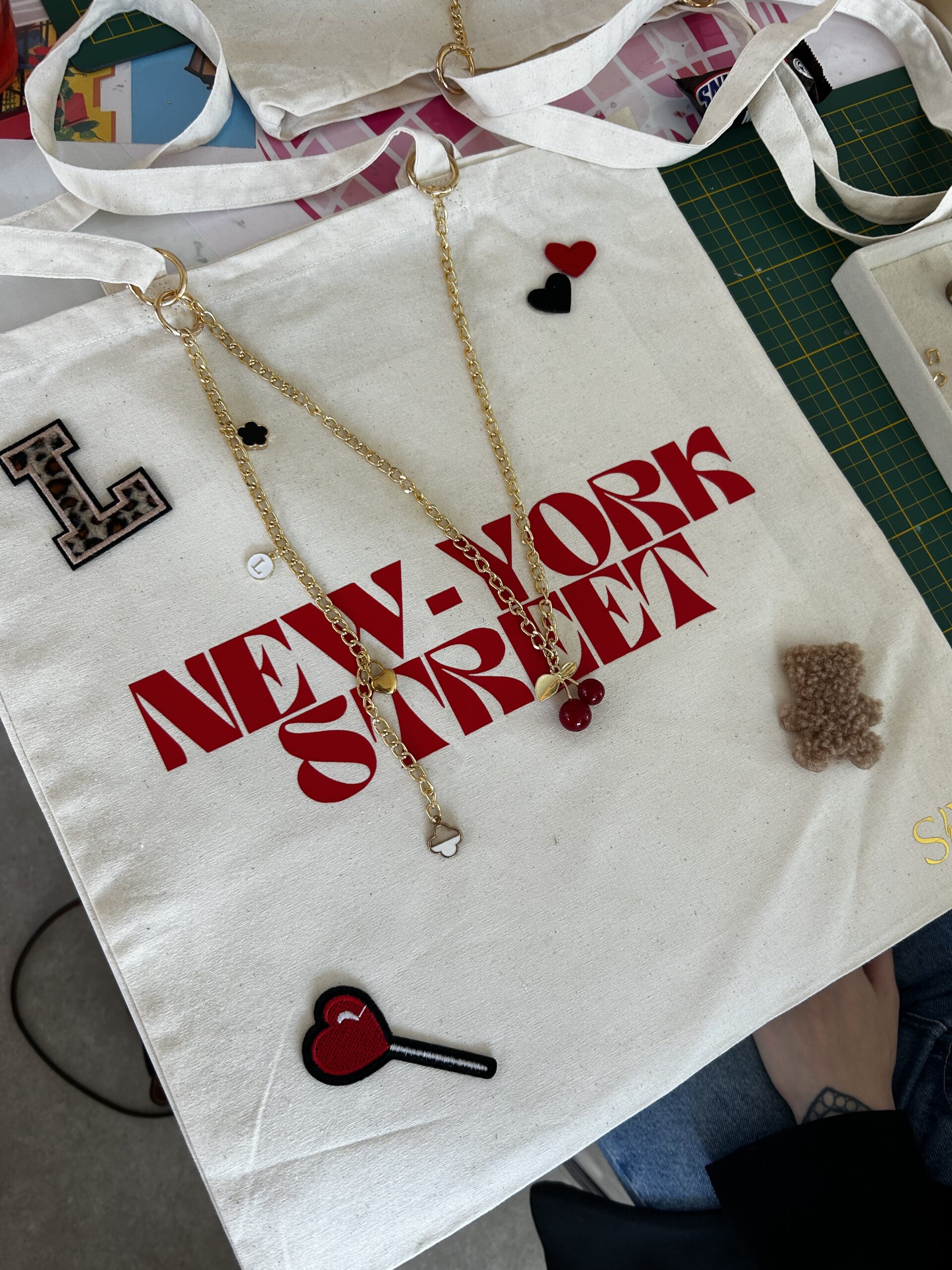 Atelier New York Street Strasbourg — tote bag personnalisé street art Siya Lab