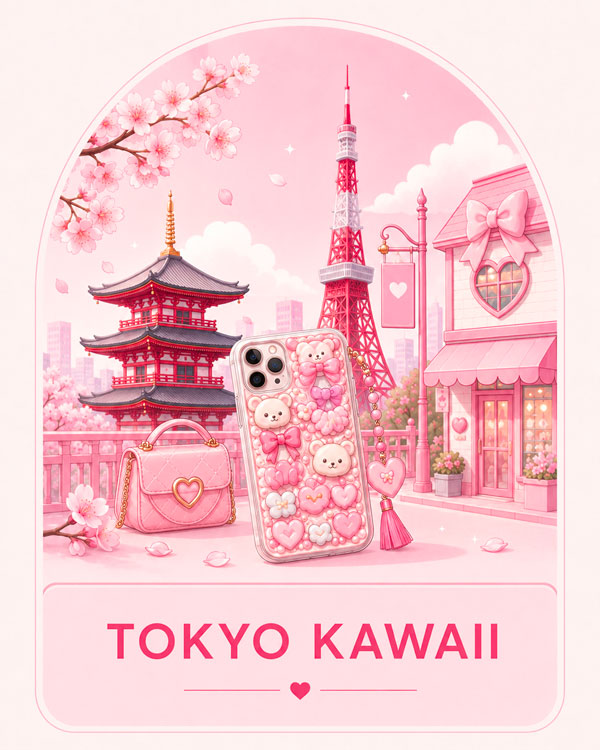 Atelier Tokyo Kawaii Strasbourg — coque personnalisée crème chantilly et charms Siya Lab